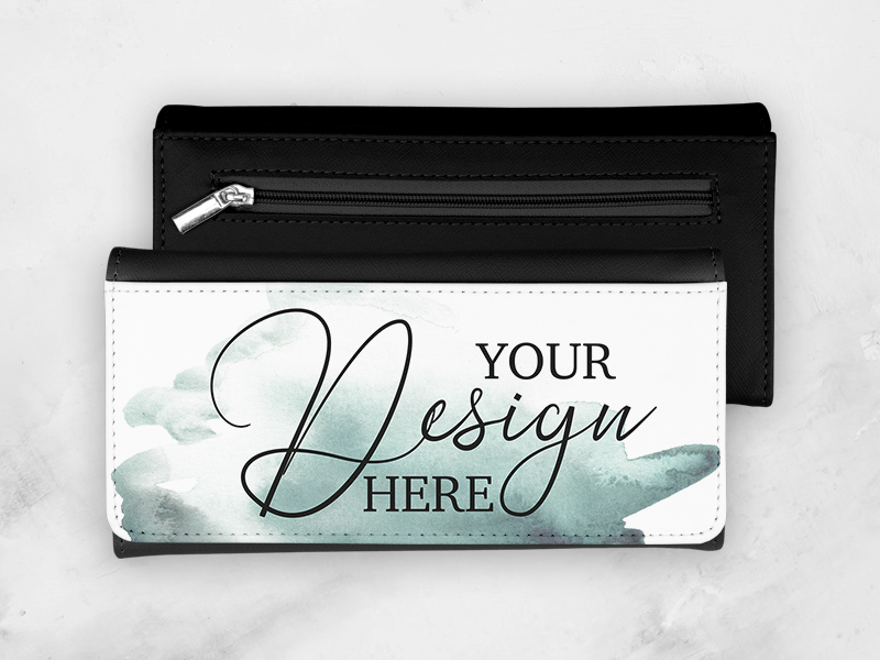 ladies wallet, black ladies wallet, black