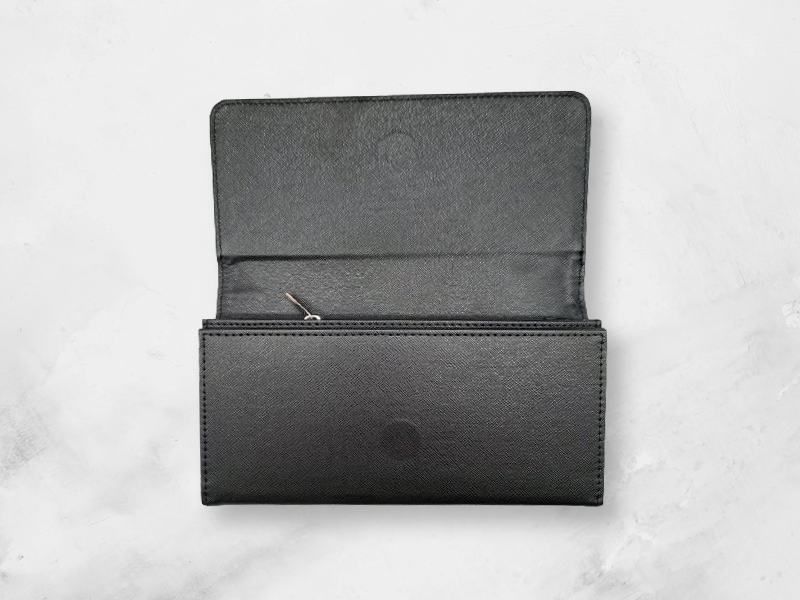 ladies wallet, black ladies wallet, black