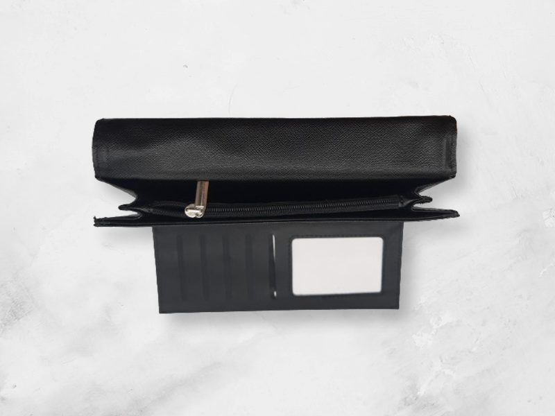 ladies wallet, black ladies wallet, black