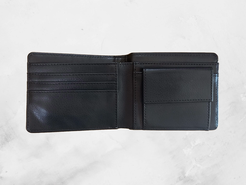 mens wallet, black mens wallet, black