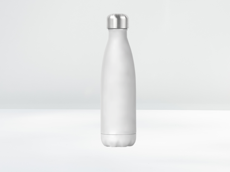 waterbottle, white waterbottle, white