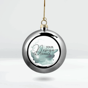 colour bauble, red (large)