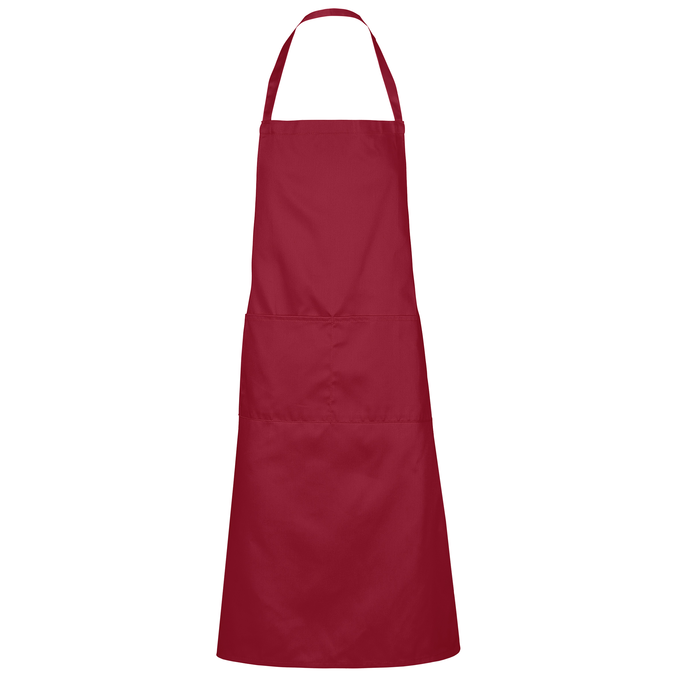 apron red, vinyl print apron red, vinyl print