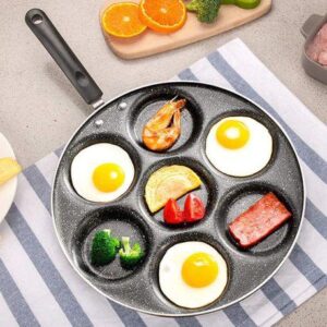 7 hole non stick breakfast pan