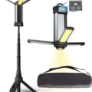 rechargeable led work light with stand
