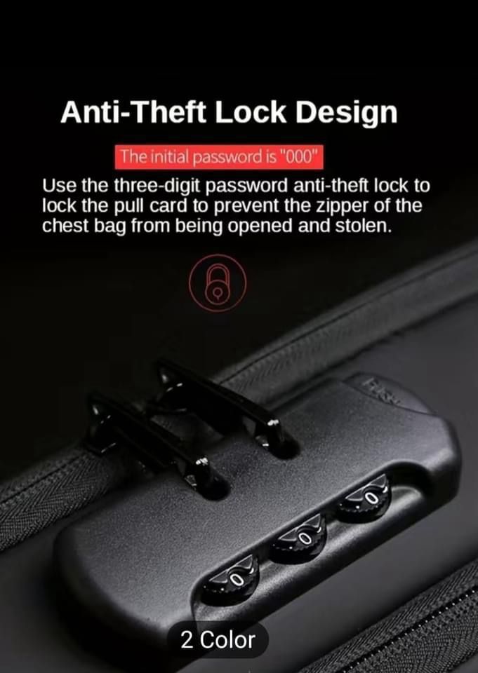 anti theft chest bag anti theft chest bag