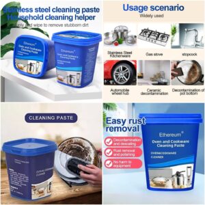 oven and cookware cleaning paste