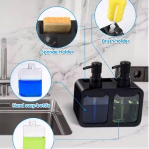 2 in 1 detergent dispenser