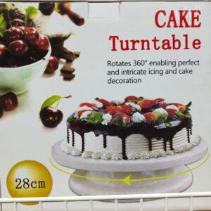 28cm cake turntable. r100