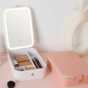 make up mirror box