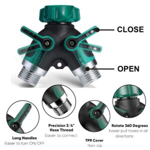 garden hose 3/4" 2 way splitter