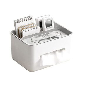 multifunctional tissue box with phone holder
